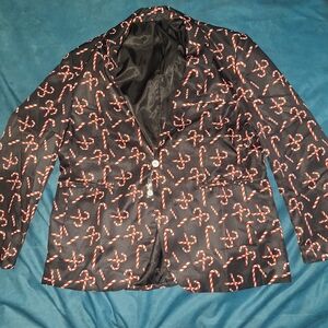 Festive Candy Cane Blazer